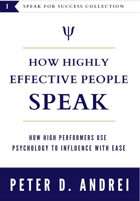 How Highly Effective People Speak