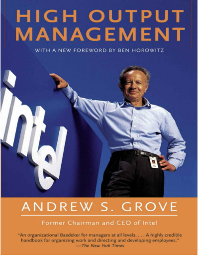High Output Management