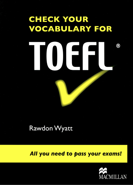 Check Your English Vocabulary for TOEFL