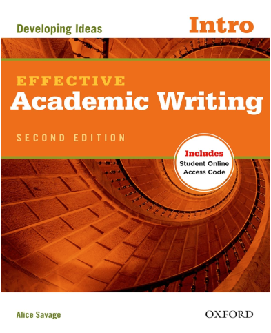Effective Academic Writing Intro (2nd Edition)